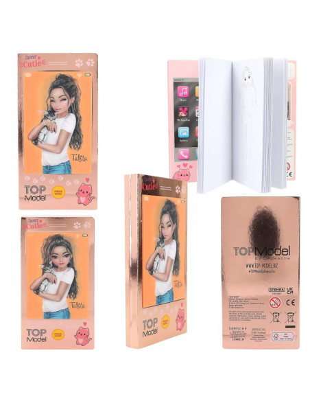 Topmodel mini album à colorier sonore