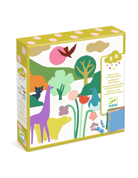 Coffrets - les petits papiers - djeco