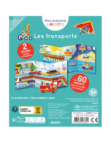 Mon aventure aimantée - les transports