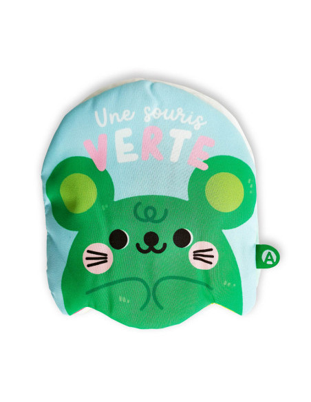 Comptines tissu accordéon - une souris verte