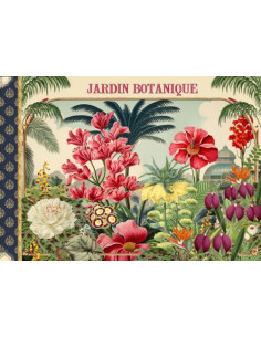 Cahier illustre - jardin botanique
