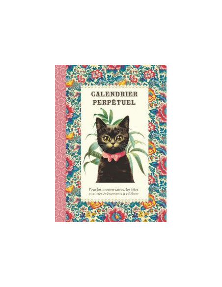Calendrier perpetuel -  chats