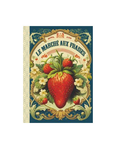 Carnet mots de passe - les fraises