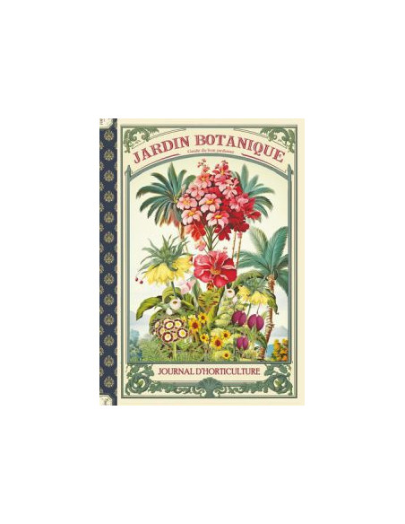 Carnet mots de passe -  jardin botanique