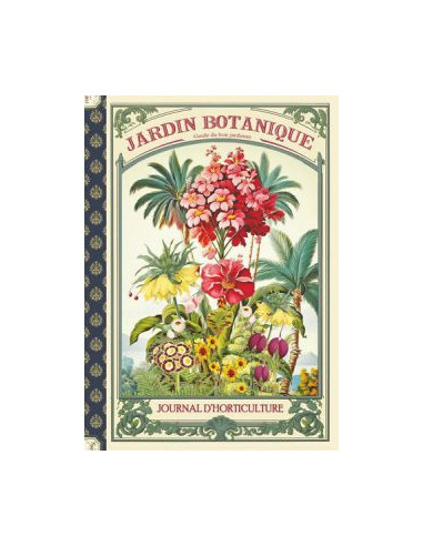 Carnet notes 10x15 - jardin botanique