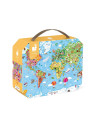Puzzle geant du monde - 300 pcs - janod