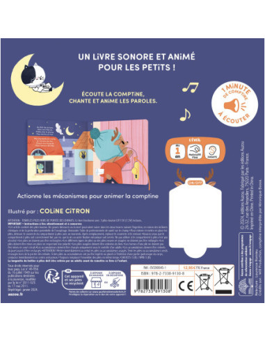Ma comptine animée - au clair de la lune