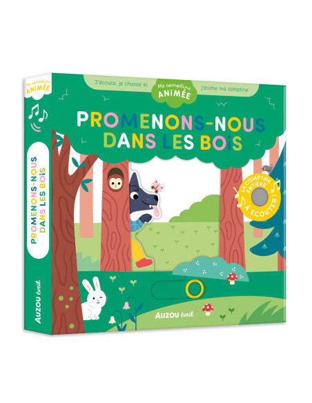 Ma comptine animée - promenons-nous dans les bois