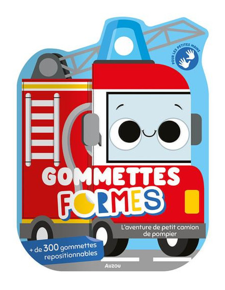Gommettes formes - l'aventure de petit camion de pompier