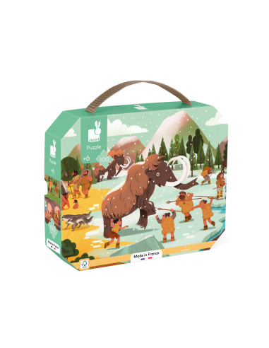 Puzzle frise préhistoire - 100 pcs - Janod