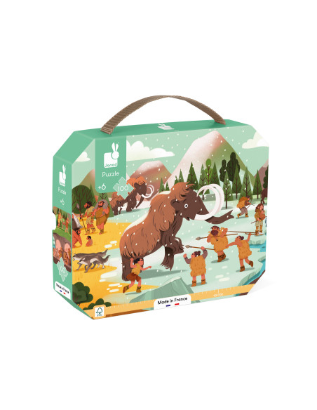 Puzzle frise préhistoire - 100 pcs - Janod