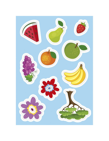 La nature - Stickers et activités - Sassi
