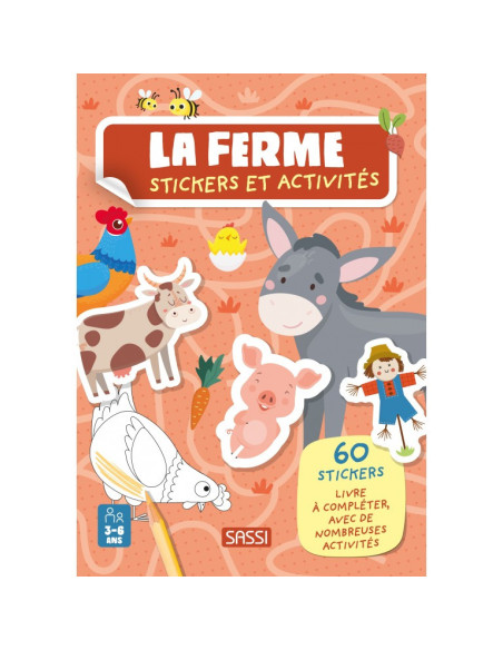 La ferme - Stickers et activités - Sassi