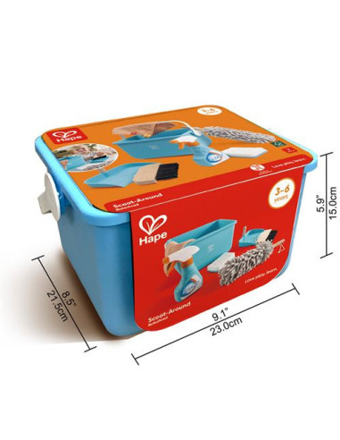 Kit de nettoyage avec seau - Hape
