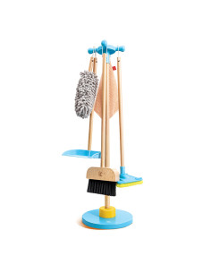Support pour balais et set de nettoyage - Hape