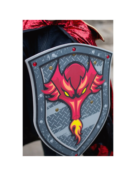 Bouclier dragon eva gris - great pretenders