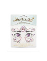 Strass autocollants pour le visage - Butterfly Princess - Great pretenders