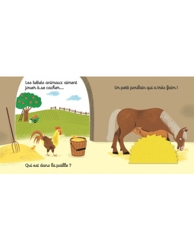 ON SE CACHE AVEC BEBES ANIMAUX	