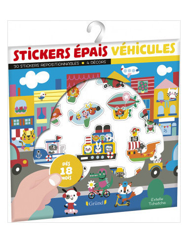 Stickers epais - vehicules