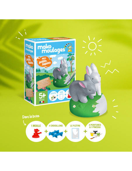 Mes petits lapins - Mako moulages
