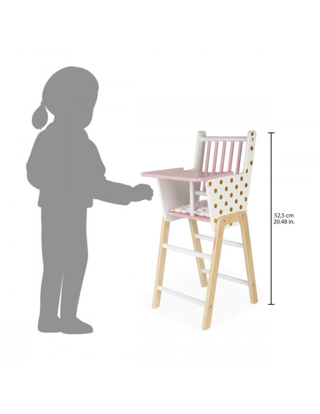 Chaise haute candy chic - Janod