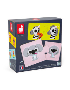 Puzzles les contraires - Janod