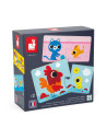 Puzzles parents et bébés animaux - Janod