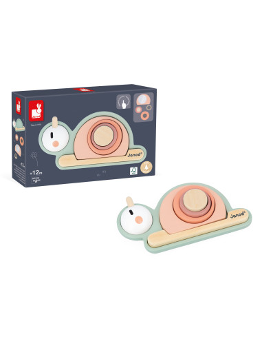 Empilable sensoriel escargot - Janod