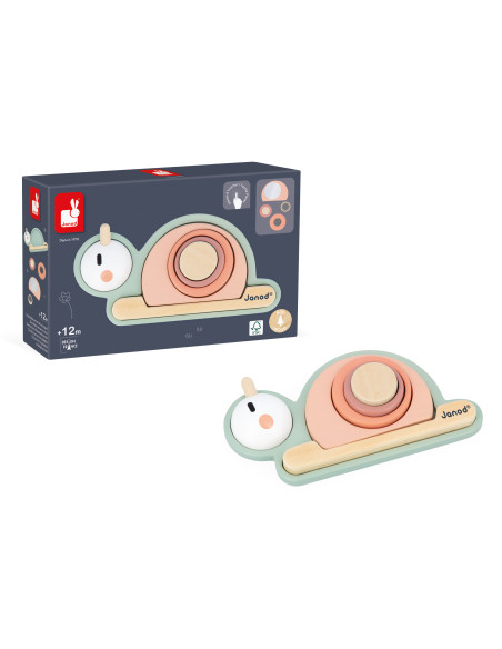 Empilable sensoriel escargot - Janod
