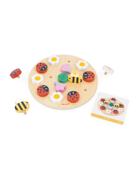 Mon 1er mandala - Le jardin
