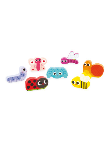 Puzzle chunky - Le jardin - Janod