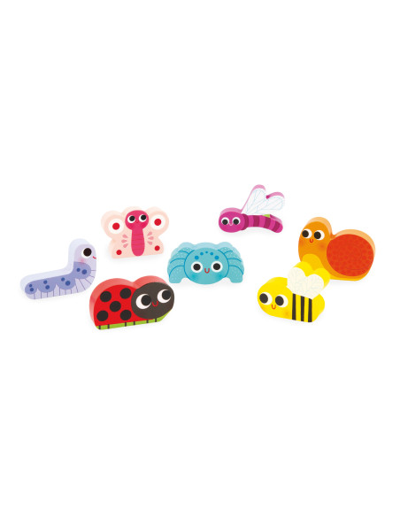 Puzzle chunky - Le jardin - Janod