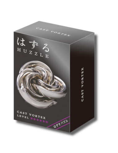 Casse-Tête Huzzle Cast Rotor – Métal – Niveau De Difficulté 6 Sur 6 – Logique Pure – Défi Adultes Collectionneur