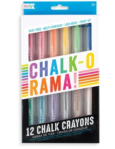 Crayons de cire sans poussière ooly chalk - 0 - rama !