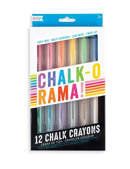 Crayons de cire sans poussière ooly chalk - 0 - rama !