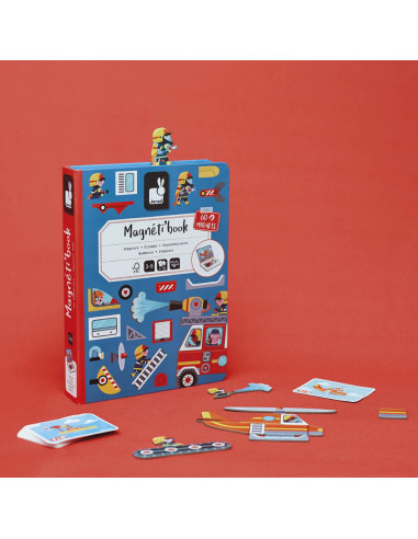 Magneti'book pompiers - Janod