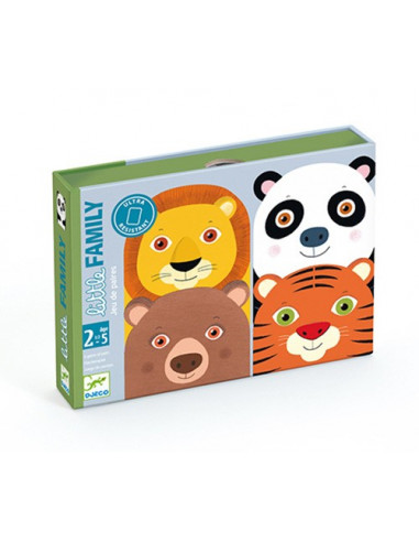 JEU DE CARTES DES TOUT PETITS - Little family - DJECO