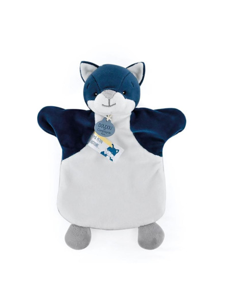 Doudou marionnette - loup
