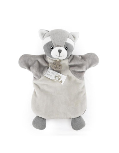 Doudou marionnette - raton laveur