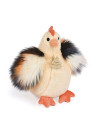 Peluche poule "Poulette" - beige - 20 cm - Histoire d''ours