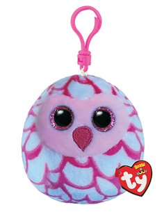 SQUISH A BOOS CLIP - PINKY LE HIBOU
