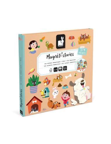 Magnéti\'stories les animaux domestiques - Janod