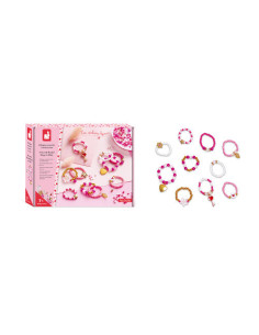 10 bagues en perles lovely à créer - Janod 2