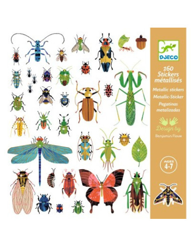 Stickers textures - microcosmos - djeco
