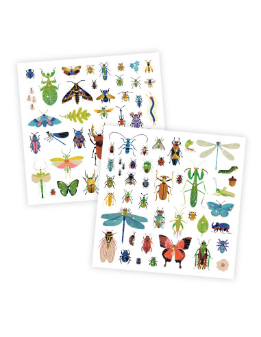 Stickers textures - microcosmos - djeco