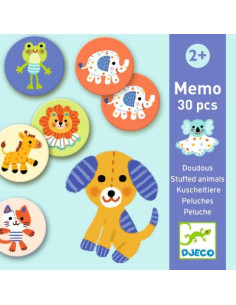 Mémo, loto, domino - memo doudous - djeco 2