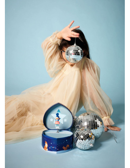 Coffrets boîte a musique - patineuse - djeco