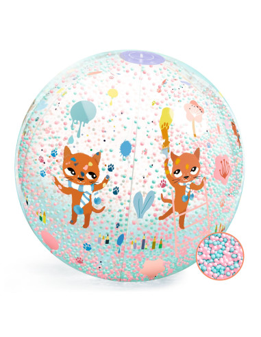 Ballon gonflable - chamalow ball - djeco