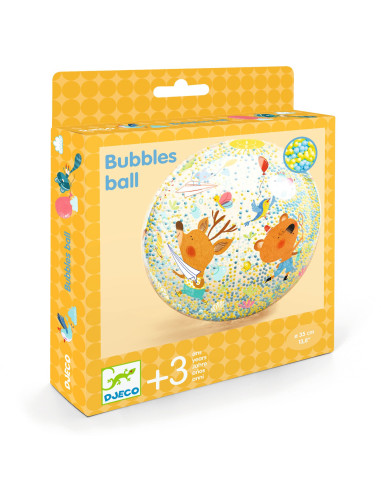 Ballon gonflable - bubbles ball - djeco