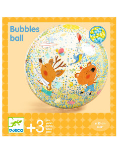Ballon gonflable - bubbles ball - djeco
